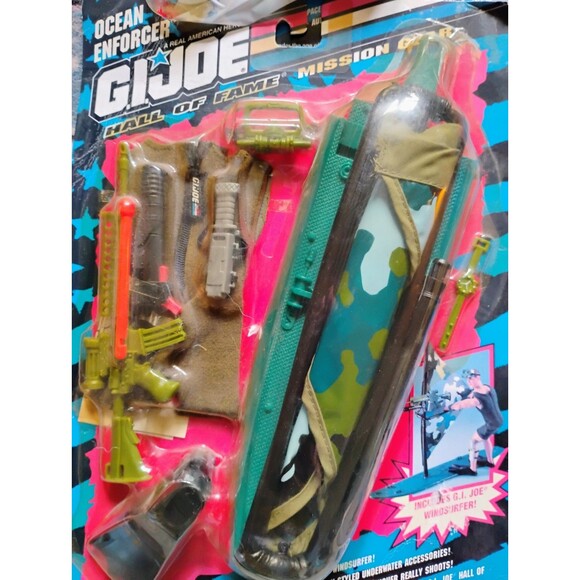 Lot Of 6 Vintage GI Joe Hall Of Fame Mission Gear 1993 Kid Dimensions Products - Picture 10 of 16